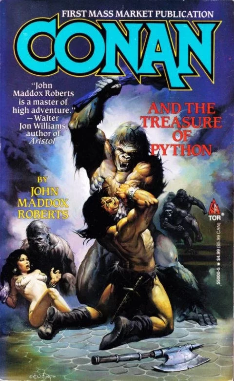 Conan and the Treasure of Python (Conan) by John Maddox Roberts