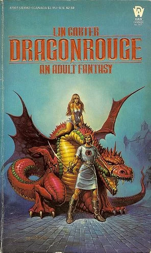 Dragonrouge (Further Adventures in Terra Magica #2) by Lin Carter