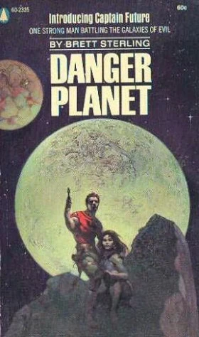 Red Sun of Danger (Captain Future) by Brett Sterling