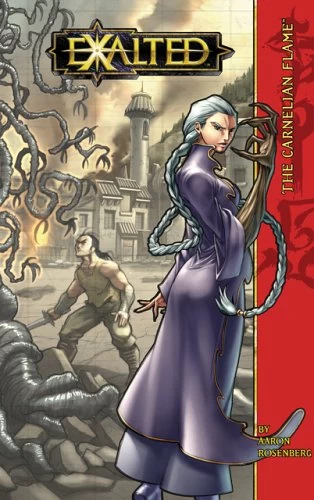 Exalted: The Carnelian Flame (Exalted #6) by Aaron Rosenberg