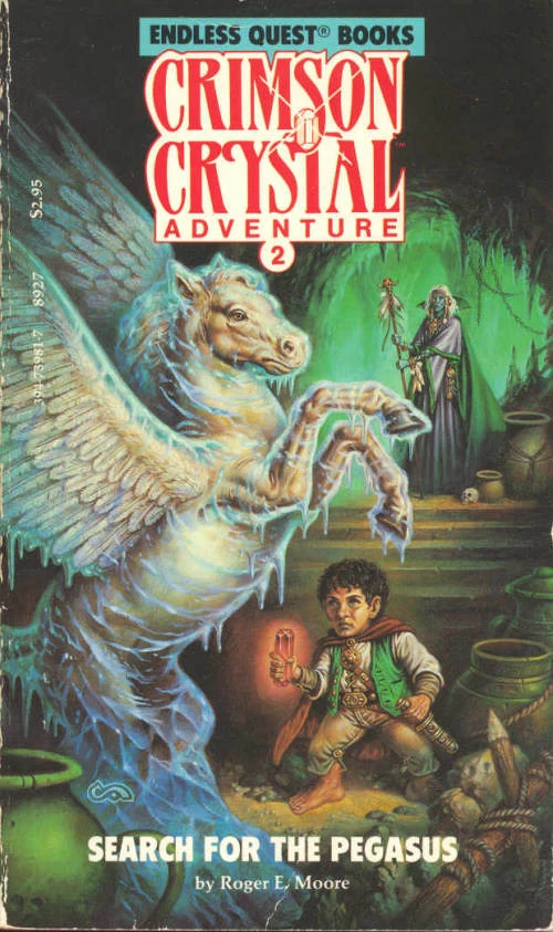Search for the Pegasus (Endless Quest: Crimson Crystal Adventures #2) by Roger E. Moore