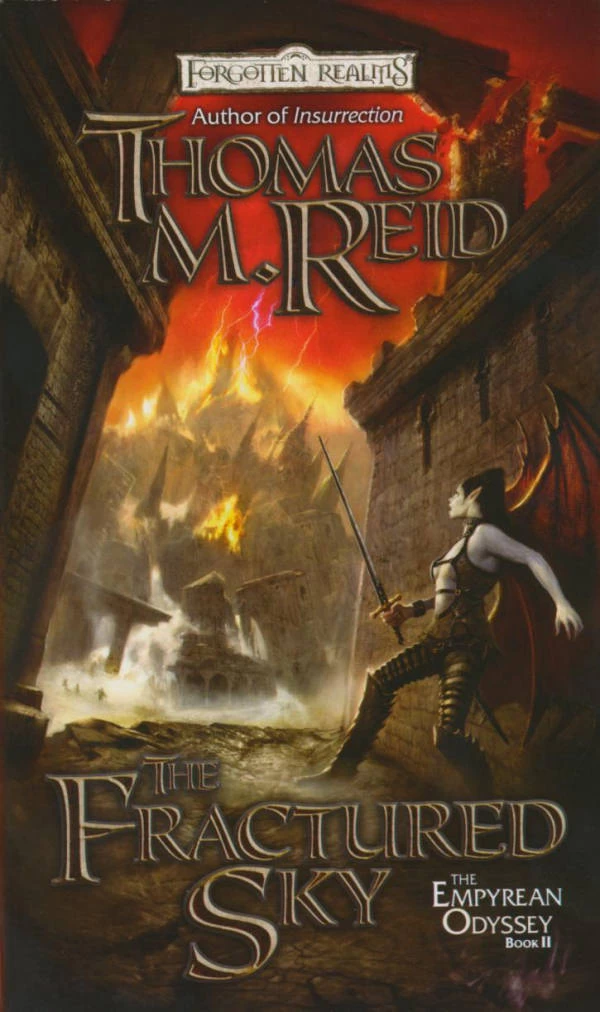 The Fractured Sky (Forgotten Realms: The Empyrean Odyssey #2) by Thomas M. Reid