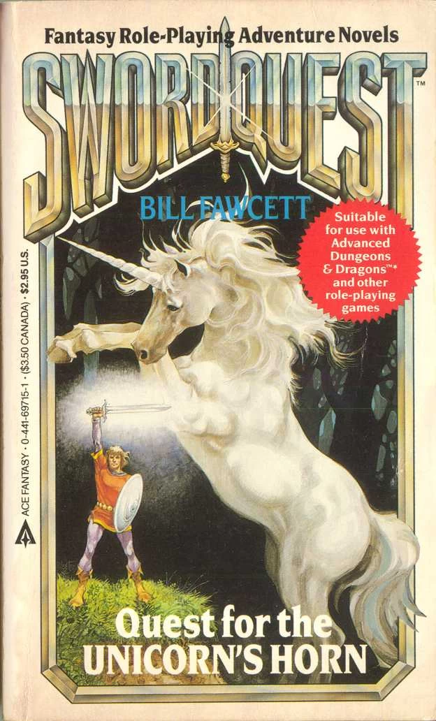 Quest for the Unicorn's Horn (Swordquest #1) by Bill Fawcett