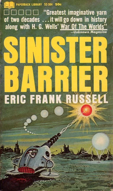 Sinister Barrier by Eric Frank Russell