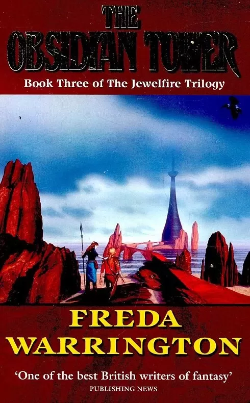 The Obsidian Tower (The Jewelfire Trilogy #3) by Freda Warrington