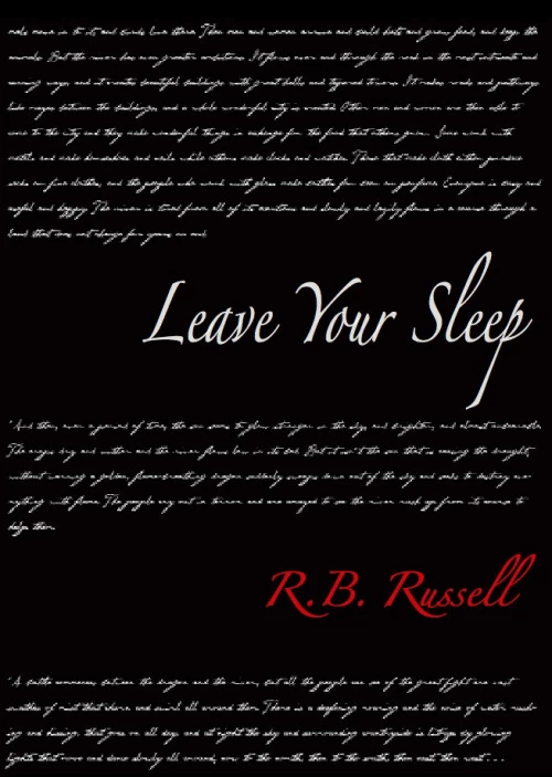 Leave Your Sleep by R. B. Russell