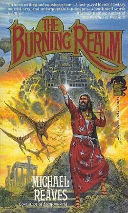 The Burning Realm (Shattered World #2) by Michael Reaves