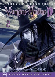 Vampire Hunter D 2 (Vampire Hunter D Manga #2) by Hideyuki Kikuchi, Saiko Takaki