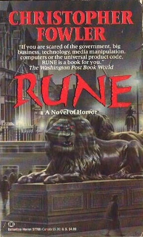 Rune by Christopher Fowler