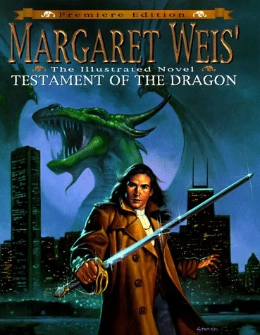 Margaret Weis' Testament of the Dragon: The Illustrated Novel (Dragon's Disciple) by Margaret Weis, David Baldwin