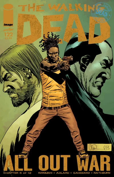 The Walking Dead, Issue #122 (The Walking Dead (single issues) #122) by Charlie Adlard, Robert Kirkman, Cliff Rathburn, Stefano Gaudiano