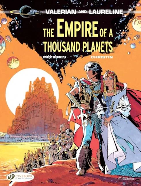 The Empire of a Thousand Planets (Valerian and Laureline #2) by Pierre Christin, Jean-Claude Mézières