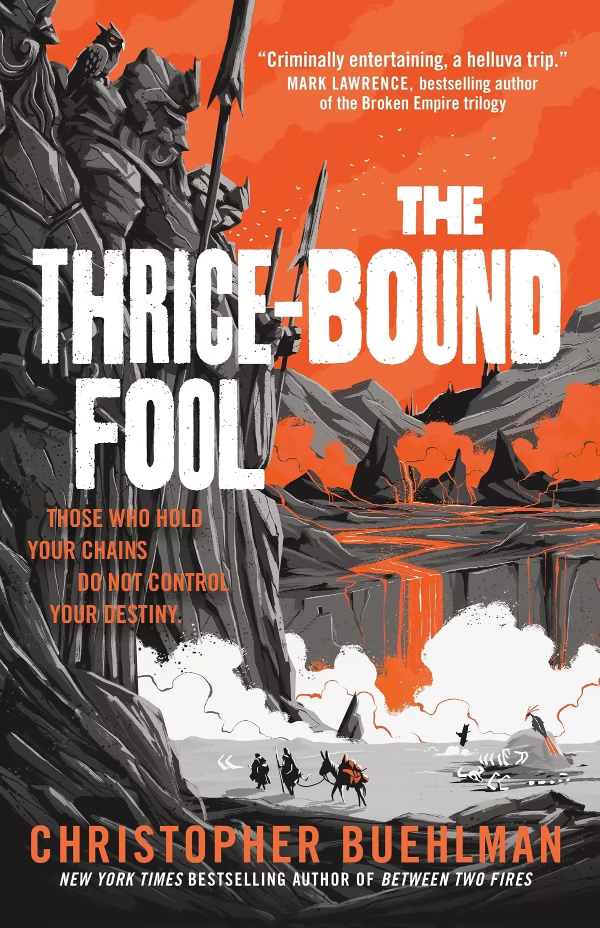 The Thrice-Bound Fool (Blacktongue #2) by Christopher Buehlman