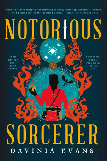 Notorious Sorcerer (The Burnished City #1) by Davinia Evans