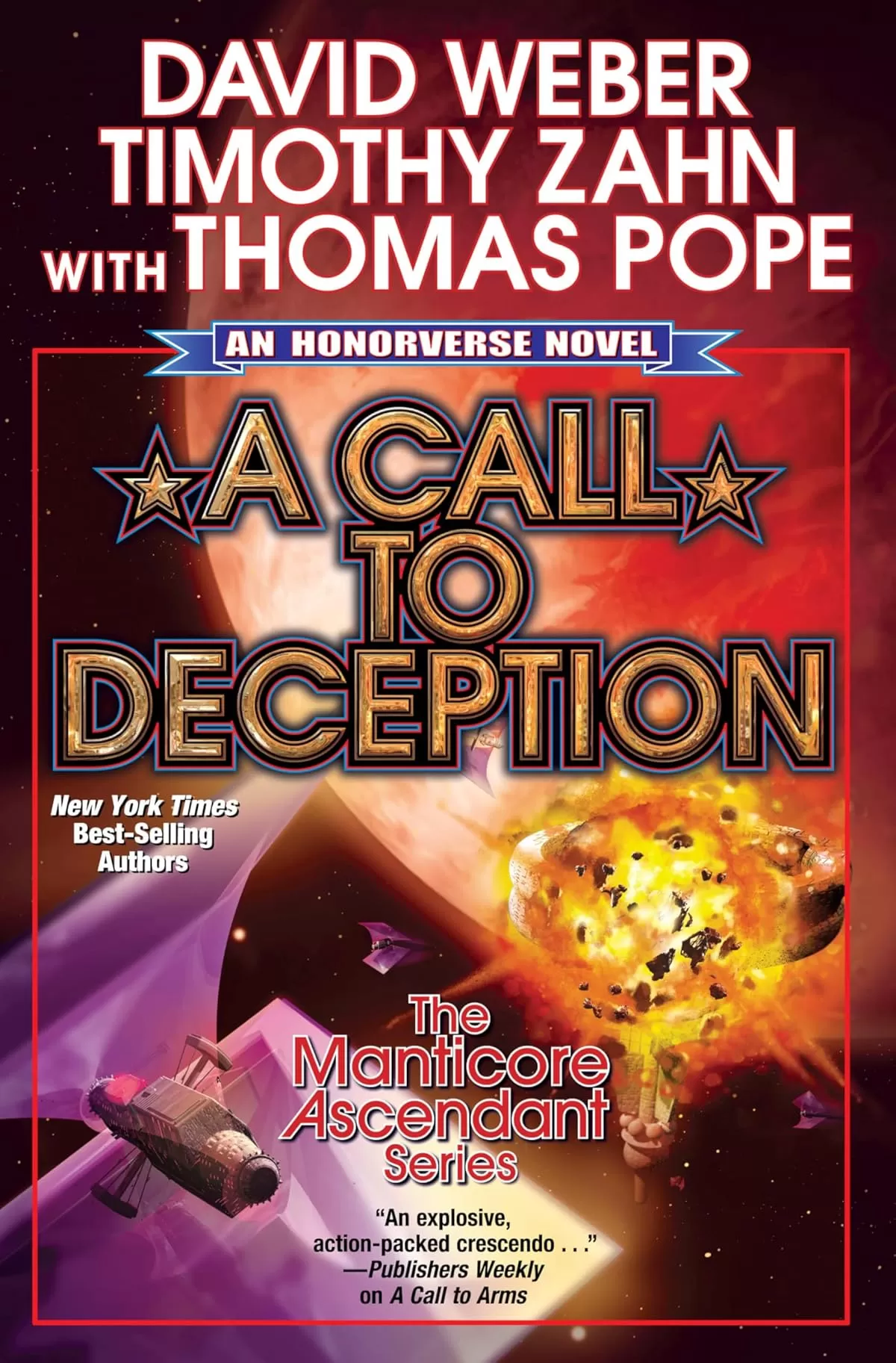 A Call to Deception (Manticore Ascendant #5) by Timothy Zahn, David Weber, Tom Pope