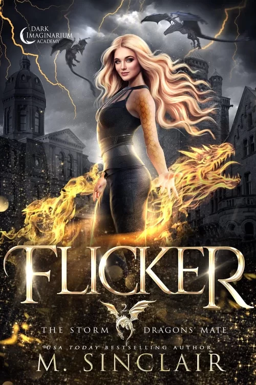 Flicker (The Storm Dragons' Mate #2) by M. Sinclair