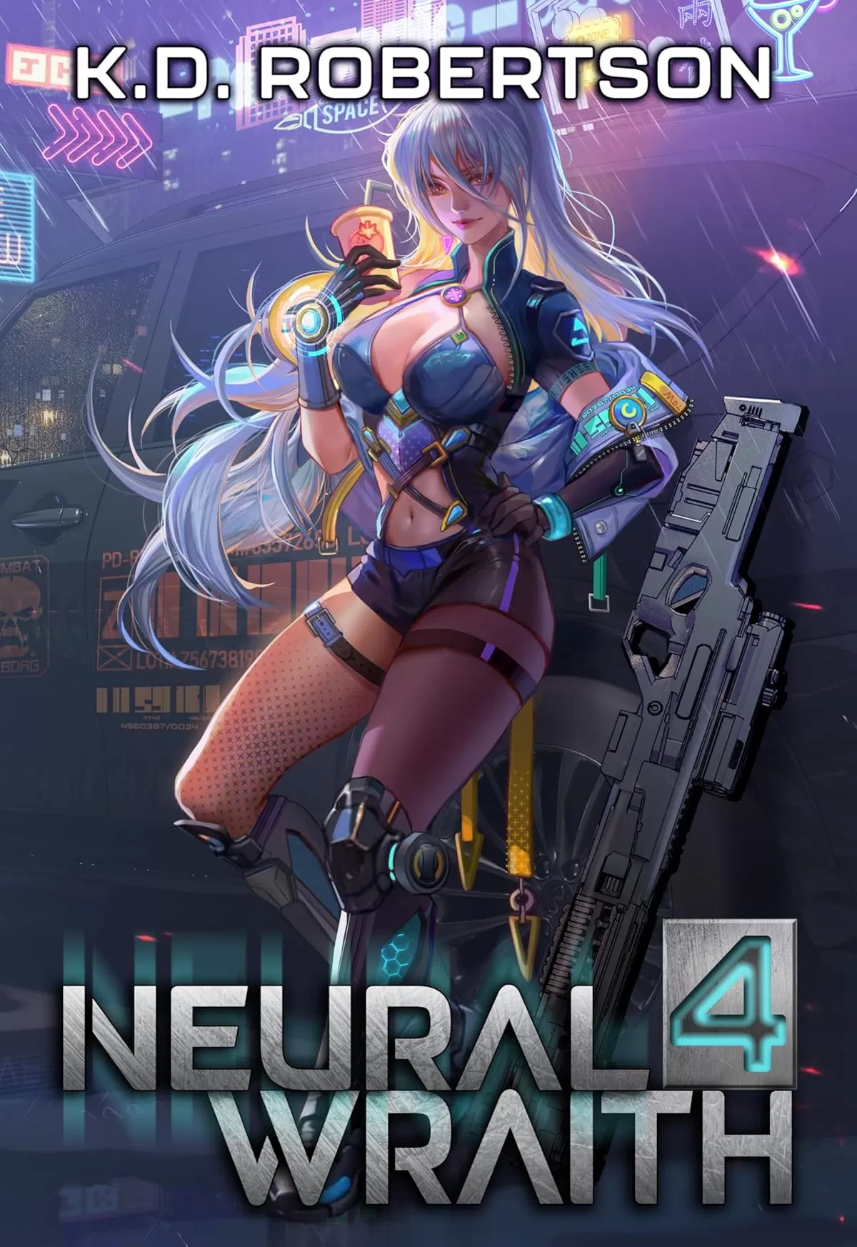 Neural Wraith 4 (Neural Wraith #4) by K.D. Robertson