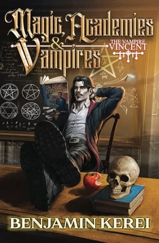 Magic, Academies & Vampires: A LitRPG Adventure (The Vampire Vincent #2) by Benjamin Kerei