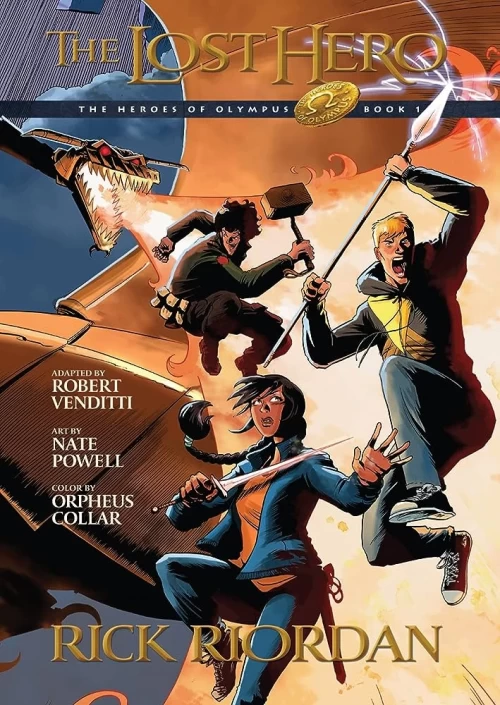 The Lost Hero: The Graphic Novel (The Heroes of Olympus: The Graphic Novels #1) by Rick Riordan