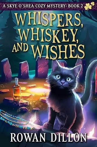 Whispers, Whiskey, and Wishes (The Skye O'Shea Paranormal Cozy Mystery Series #2) by Rowan Dillon