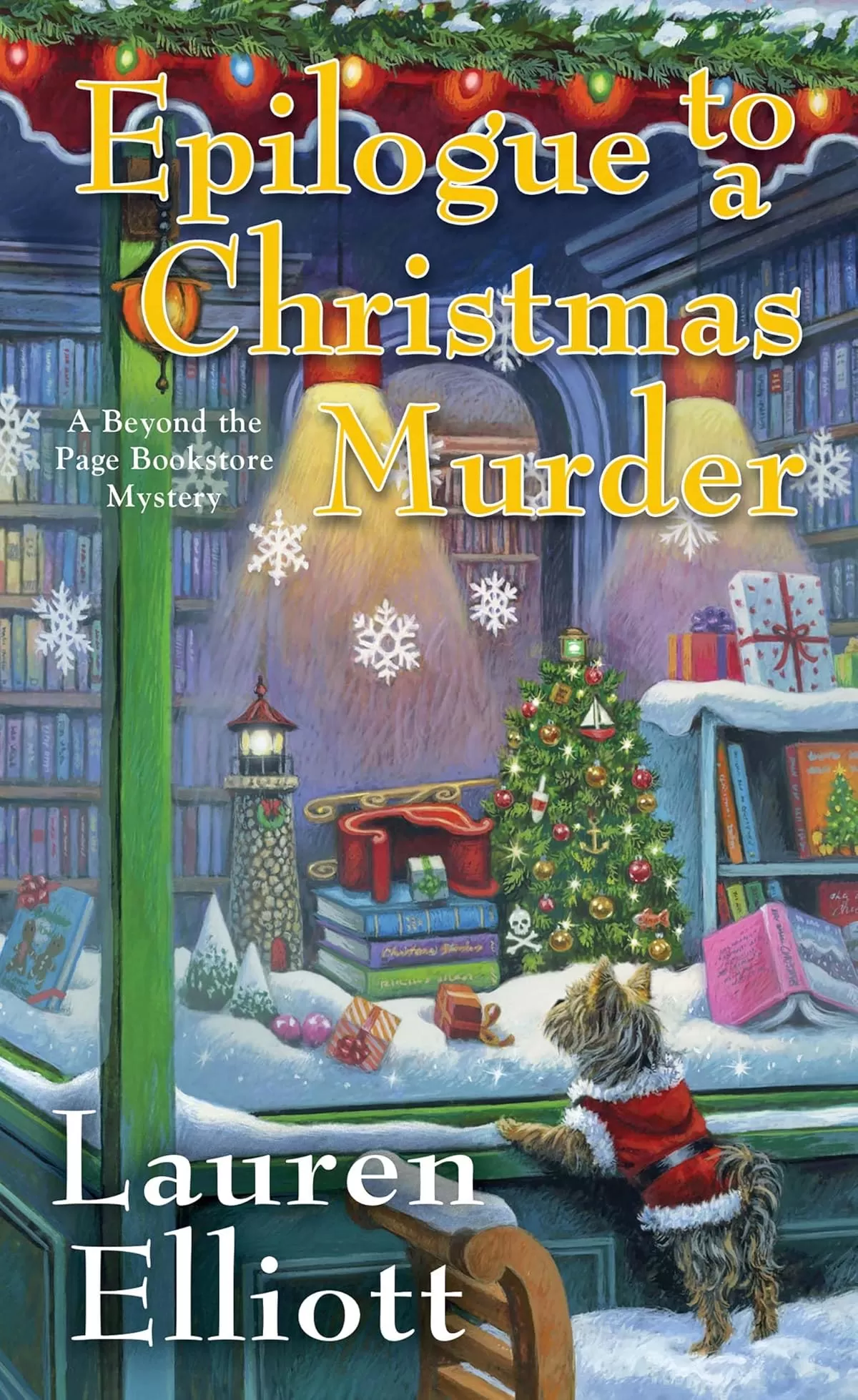 Epilogue to a Christmas Murder (Beyond the Page Bookstore Mystery) by Lauren Elliott