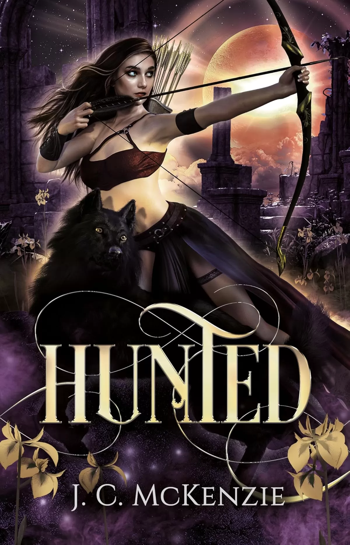 Hunted (Curse of the Immortals #2) by J. C. McKenzie