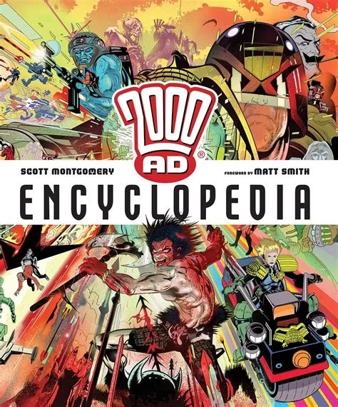 2000 AD Encyclopedia by Matt Smith, Scott Montgomery