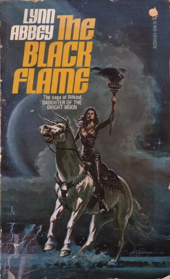 The Black Flame (The Rifkind Saga #2) by Lynn Abbey