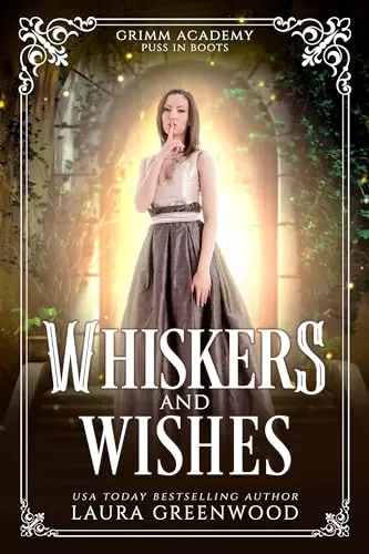 Whiskers and Wishes: A Retelling of Puss In Boots (Grimm Academy #20) by Laura Greenwood