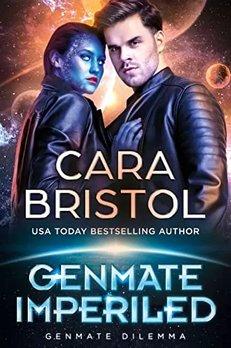 Genmate Imperiled: An Enemies-to-lovers Alien Romance (Genmate Dilemma #3) by Cara Bristol