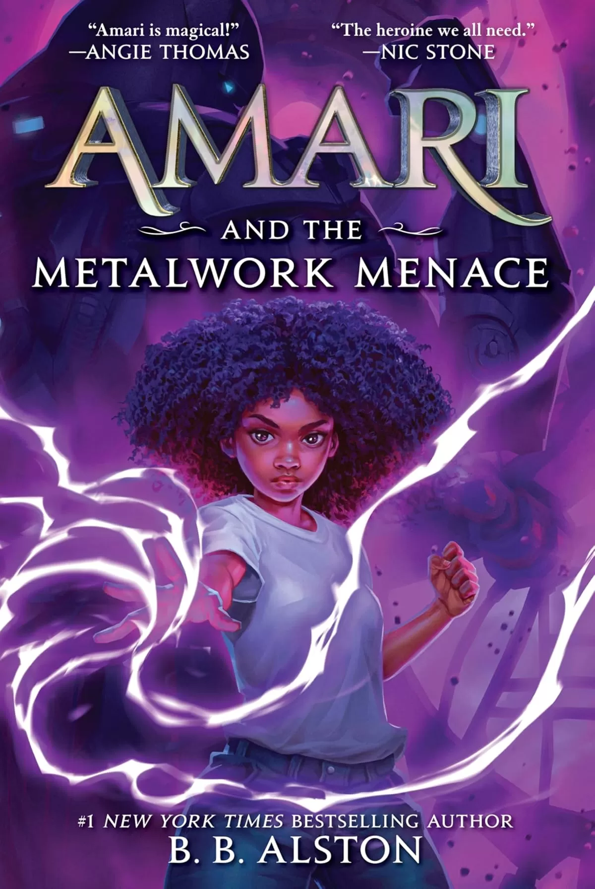 Amari and the Metalwork Menace (Supernatural Investigations #4) by B. B. Alston