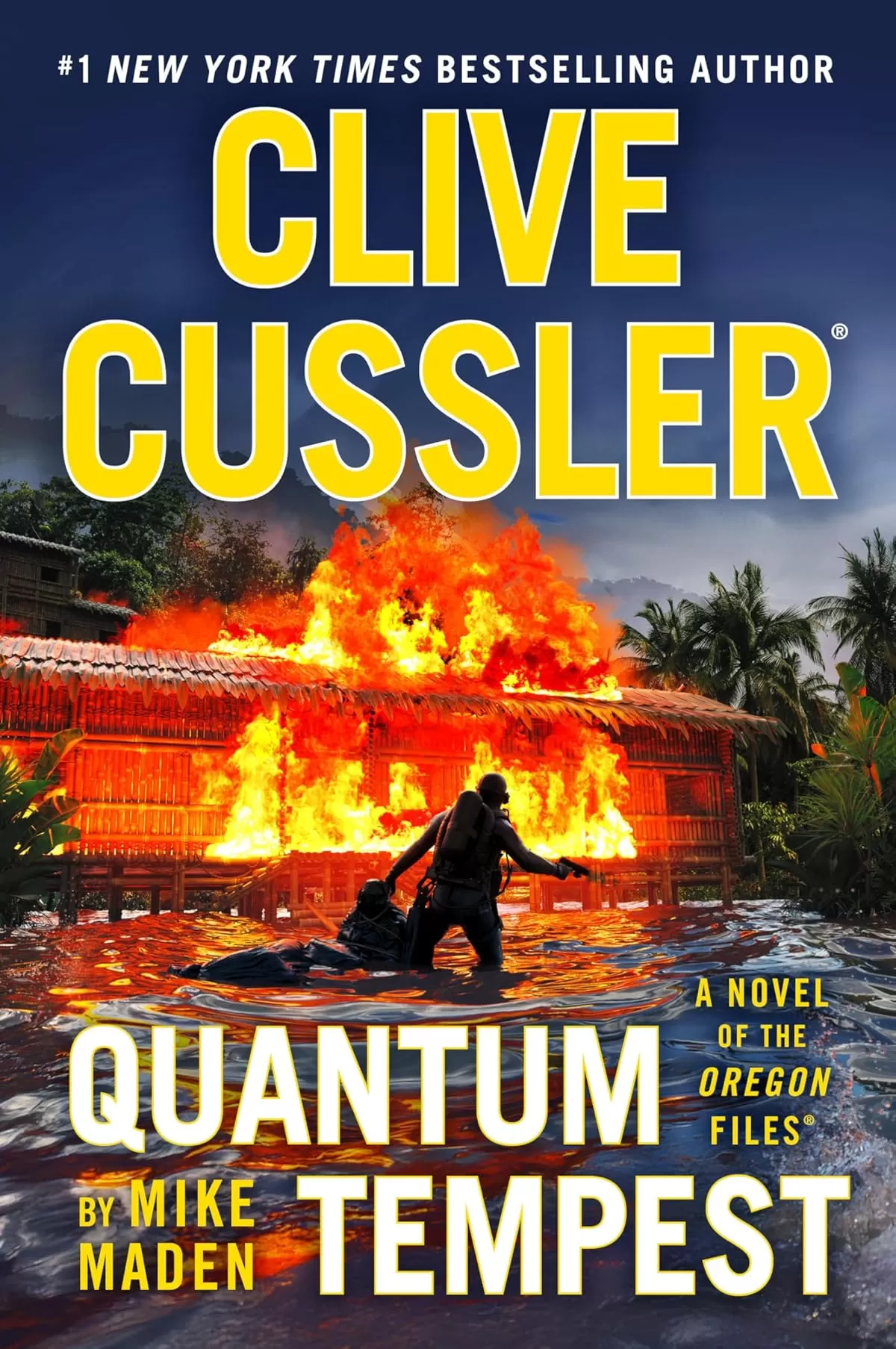 Clive Cussler Quantum Tempest (The Oregon Files #19) by Mike Maden, Clive Cussler