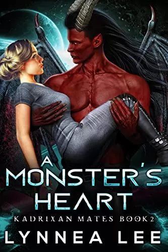 A Monster's Heart: A Sci Fi Alien Romance (Kadrixan Mates #2) by Lynnea Lee