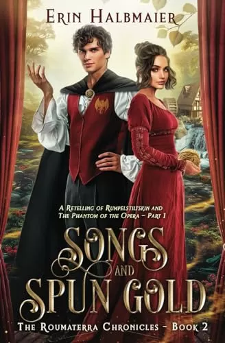 Songs and Spun Gold: A Retelling of Rumpelstiltskin and The Phantom of the Opera - Part 1 (The Roumaterra Chronicles #2) by Erin Halbmaier