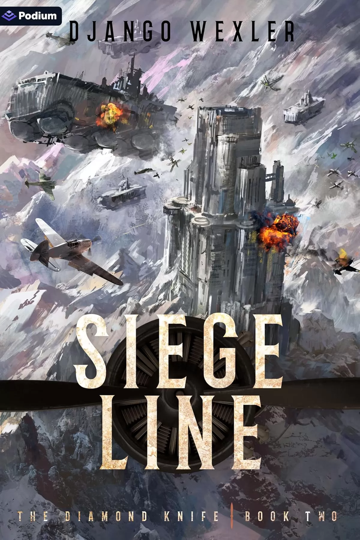 Siege Line (The Diamond Knife #2) by Django Wexler