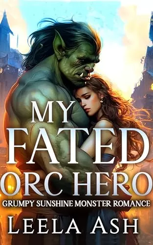 My Fated Orc Hero: Grumpy Sunshine Monster Romance (Fablewood Monster Mates #1) by Leela Ash