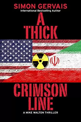 A Thick Crimson Line (Mike Walton #3) by Simon Gervais
