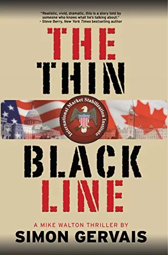 The Thin Black Line (Mike Walton #1) by Simon Gervais