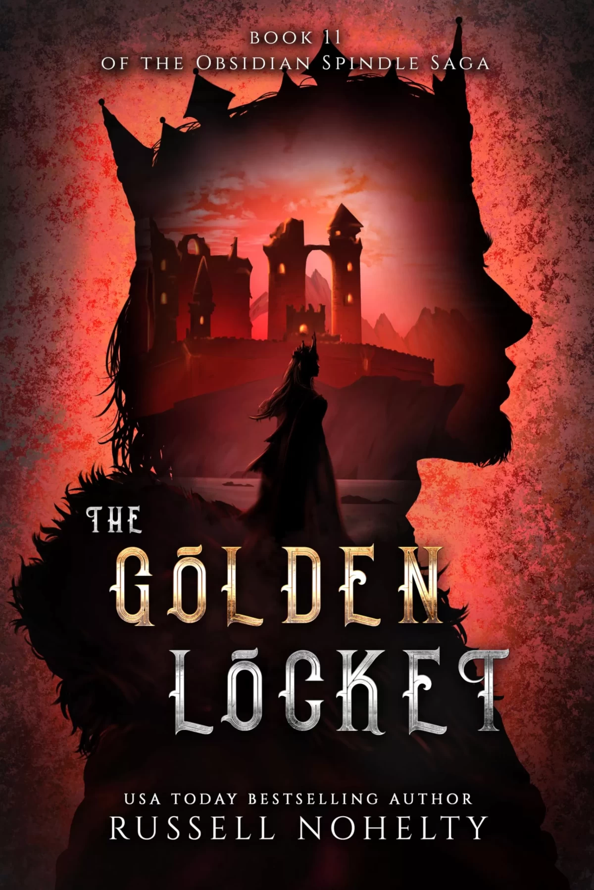 The Golden Locket (The Obsidian Spindle Saga #11) by Russell Nohelty