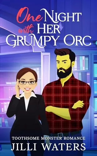 One Night with Her Grumpy Orc: A Forced Proximity Cozy Monster Romance (Toothsome Monster Romance #3) by Jilli Waters