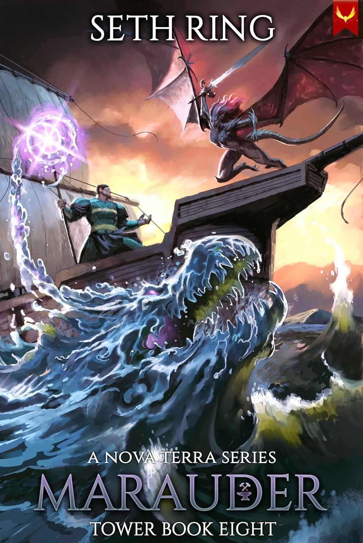 Marauder: A LitRPG Adventure (Tower #8) by Seth Ring