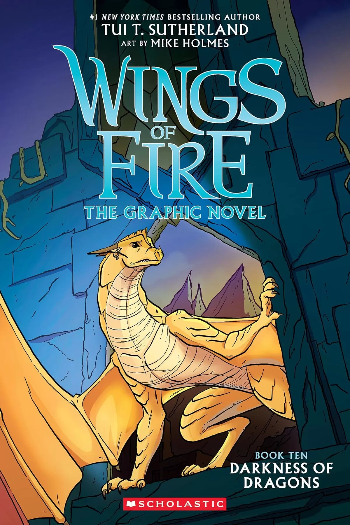 Darkness of Dragons: A Graphic Novel (Wings of Fire Graphix #10) by Tui T. Sutherland