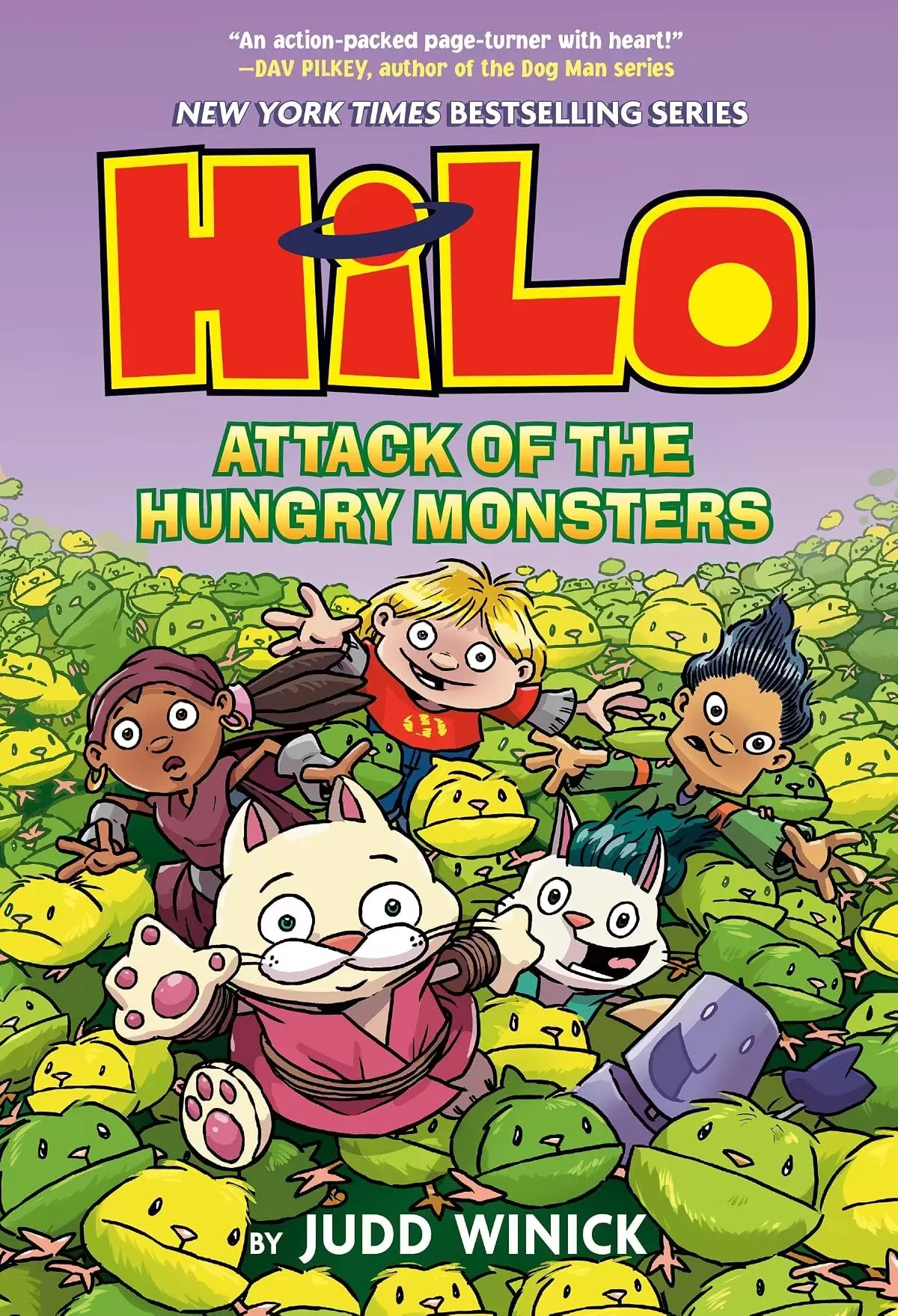 Attack of the Hungry Monsters (Hilo #12) by Judd Winick