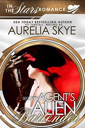 Security Agent's Alien Bartender: Olympus Station #3 (In The Stars Romance #3) by Aurelia Skye
