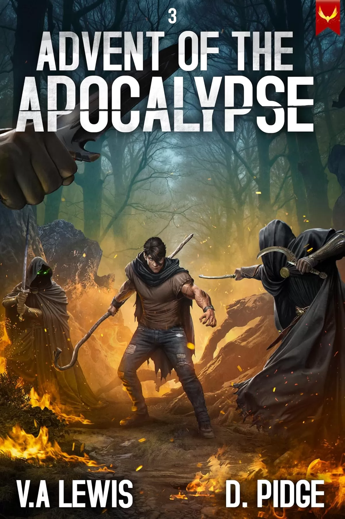 Advent of the Apocalypse 3: A LitRPG Adventure (Advent of the Apocalypse #3) by V.A. Lewis, D. Pidge
