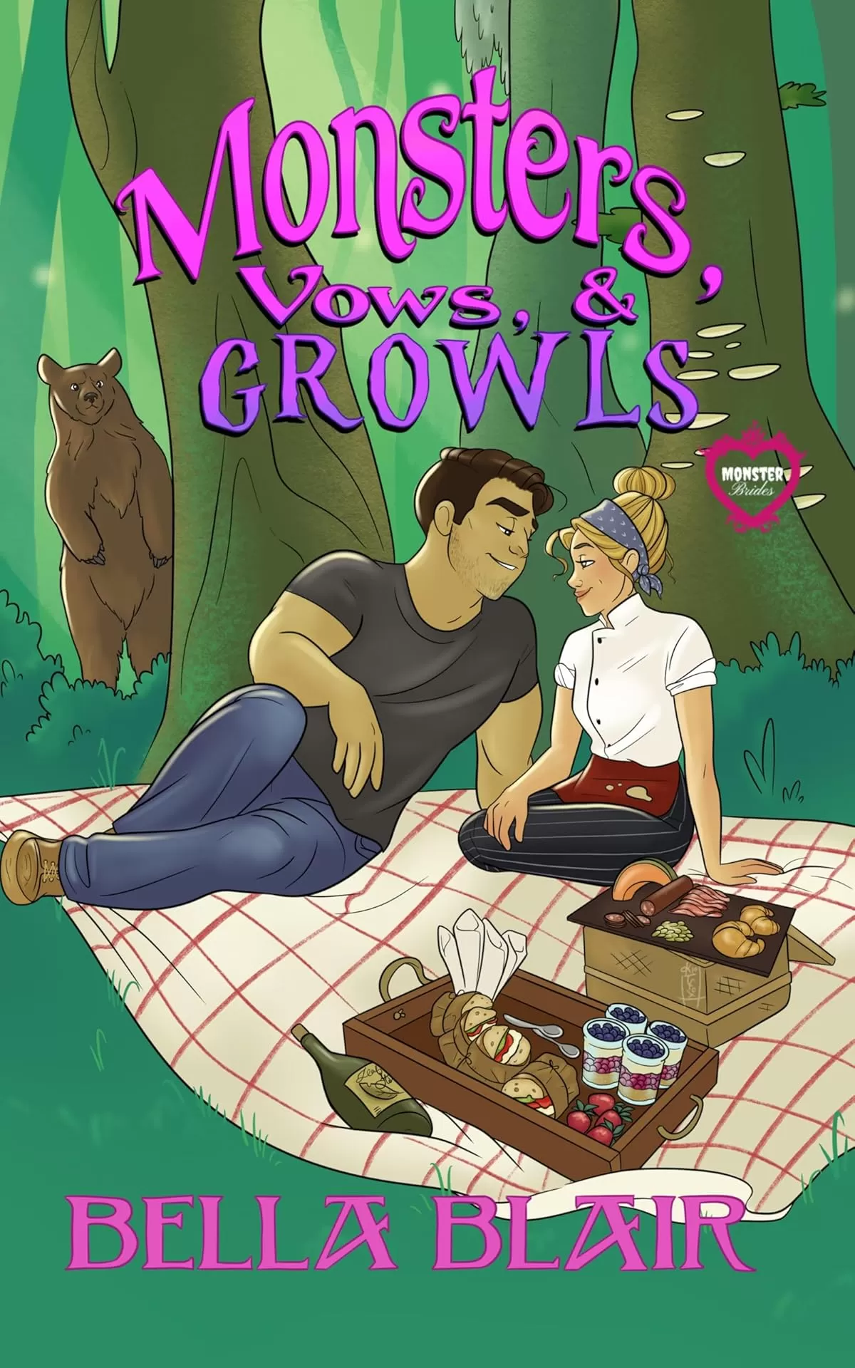 Monsters, Vows, and Growls: A Monster Bride Romance (Monster Brides Romance) by Bella Blair