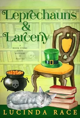 Leprechauns and Larceny: A Paranormal Witch Cozy Mystery (A Book Store Cozy Mystery #6) by Lucinda Race