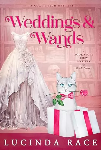 Weddings & Wands: A Paranormal Witch Cozy Mystery (A Book Store Cozy Mystery #12) by Lucinda Race