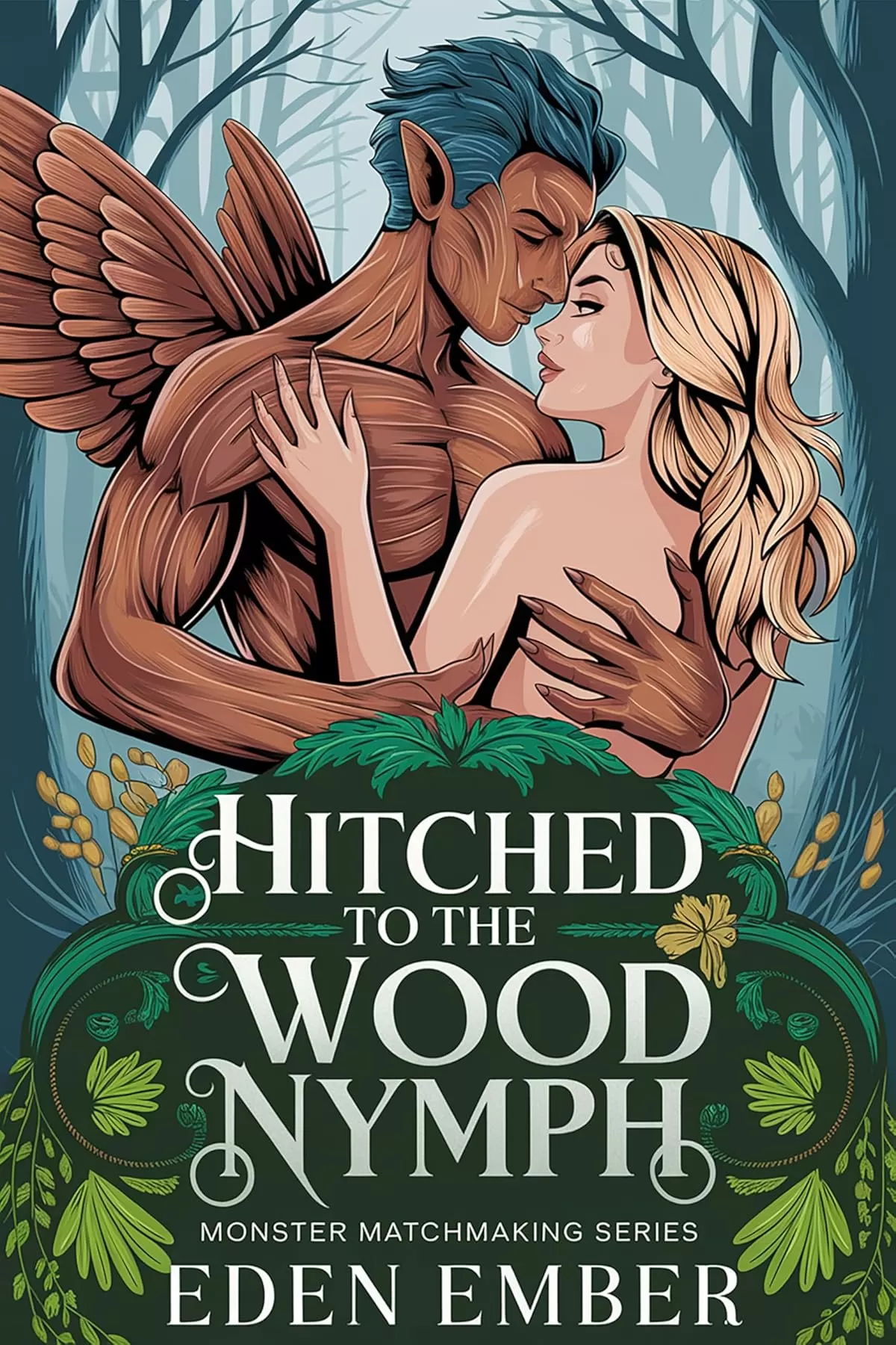 Hitched to the Wood Nymph (Monster Matchmaking Series #2) by Eden Ember