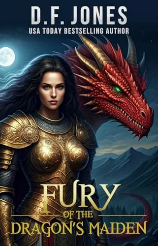 Fury of the Dragon’s Maiden: A Romantic Fantasy of a Cursed Knight, A Maiden’s Heart, and a Magical Destiny by D.F. Jones